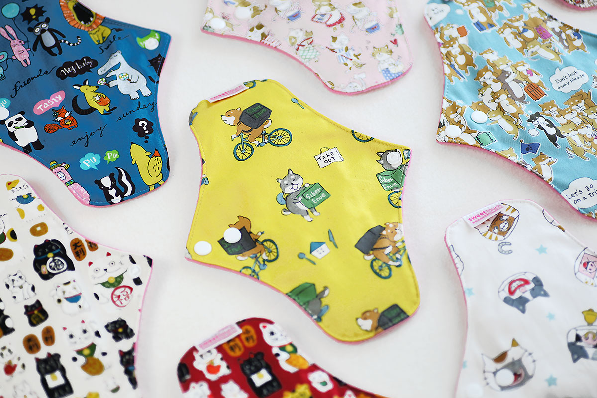 甜蜜綿布衛生巾24cm日用標準