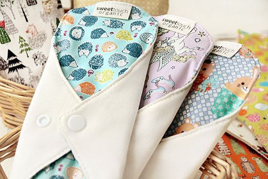 有機棉布衛生巾24cm日用標準