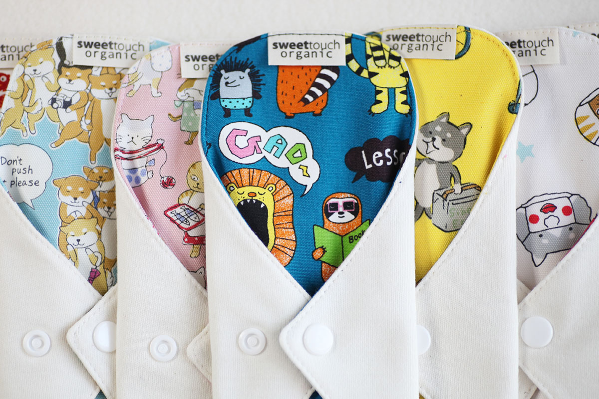 有機棉布衛生巾24cm日用標準