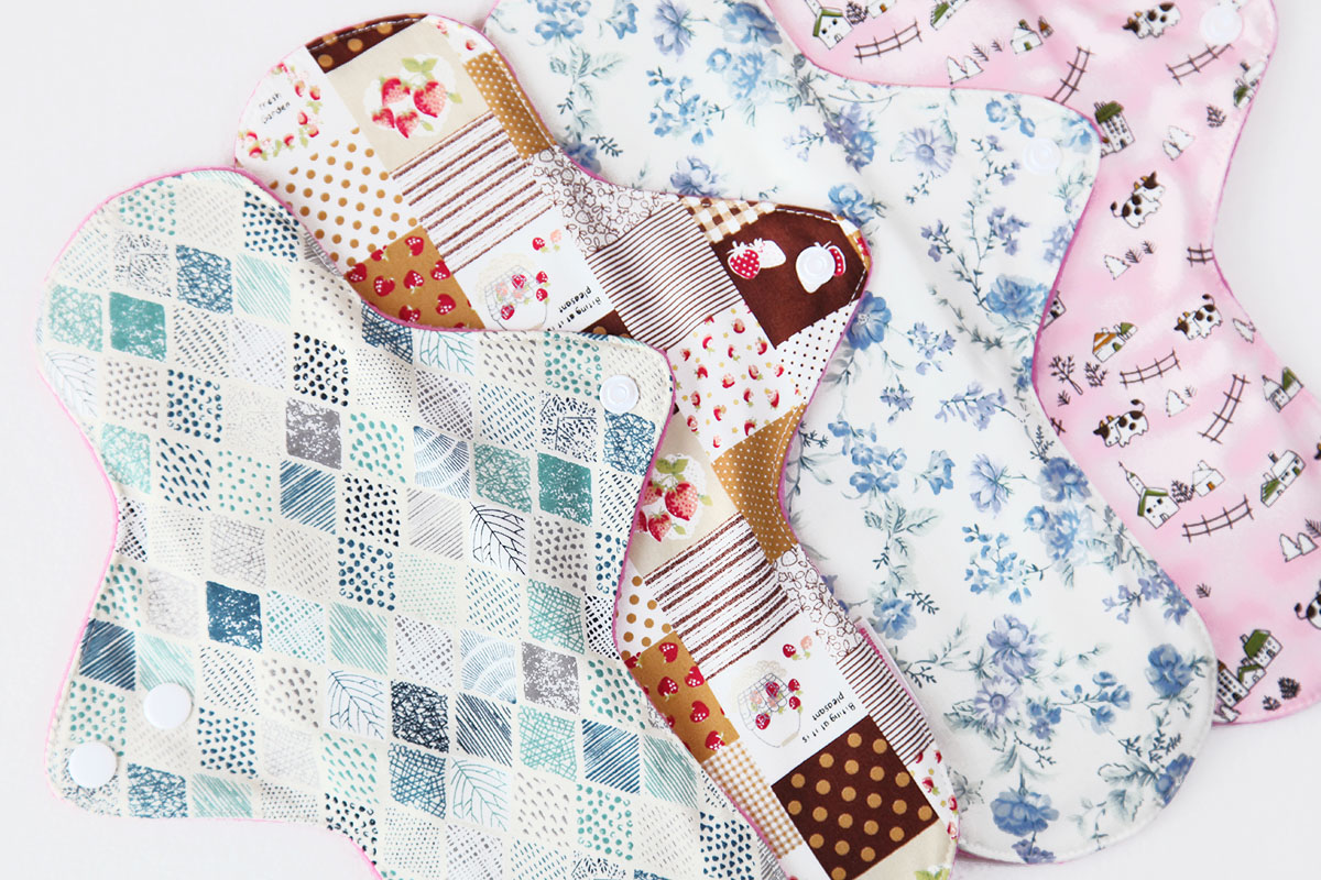 甜蜜接觸SweetTouch-甜蜜綿日用布衛生巾(28cm量多)5件組