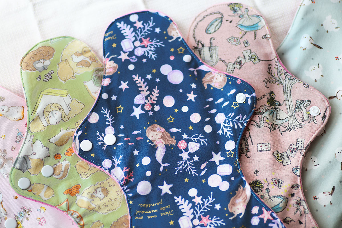 甜蜜綿夜用布衛生巾36cm加大尾翼