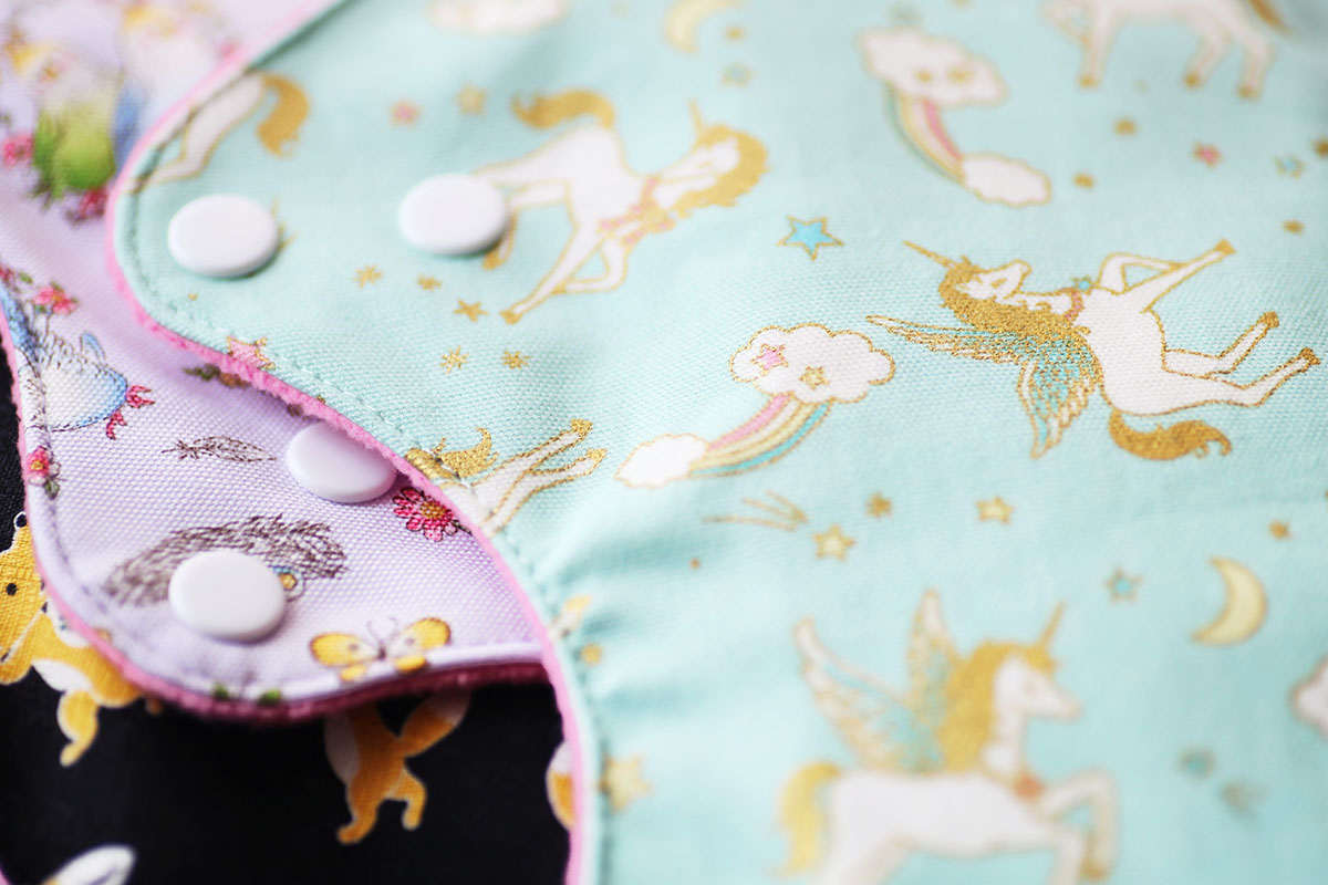 甜蜜綿夜用布衛生巾36cm加大尾翼