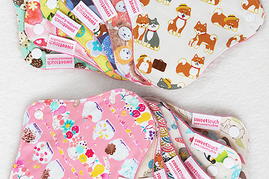 甜蜜綿布衛生巾19cm量少