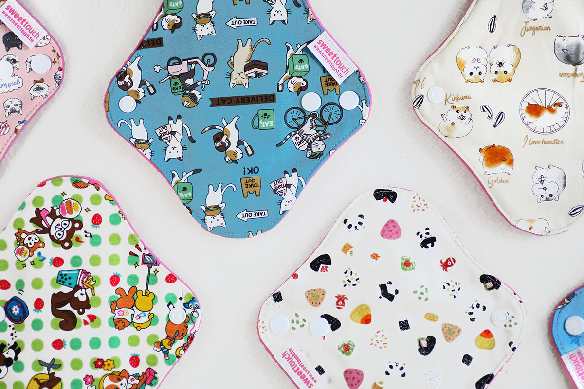 甜蜜綿布衛生巾19cm量少