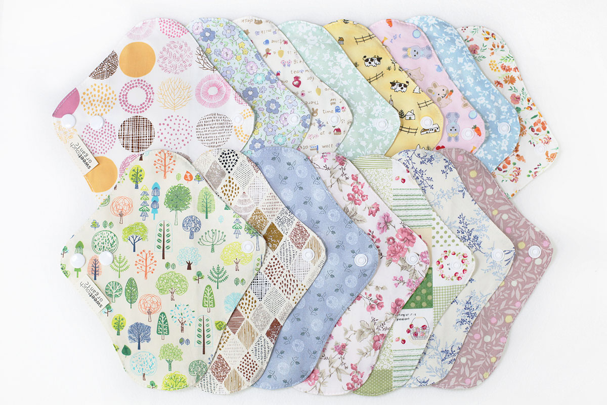 甜蜜接觸SweetTouch-有機棉輕薄布護墊36件團購組