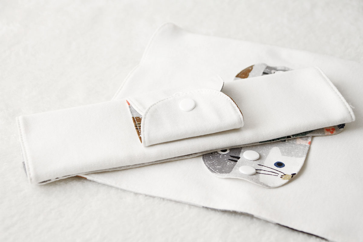 有機棉摺疊型布衛生巾