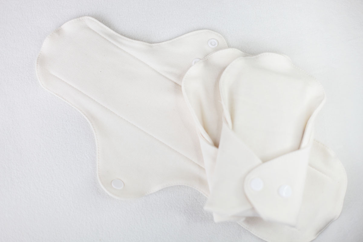 甜蜜接觸SweetTouch-有機棉-無防水層-28cm布衛生巾3件組