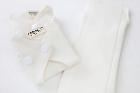 有機棉-無防水層-24cm布衛生巾3件組