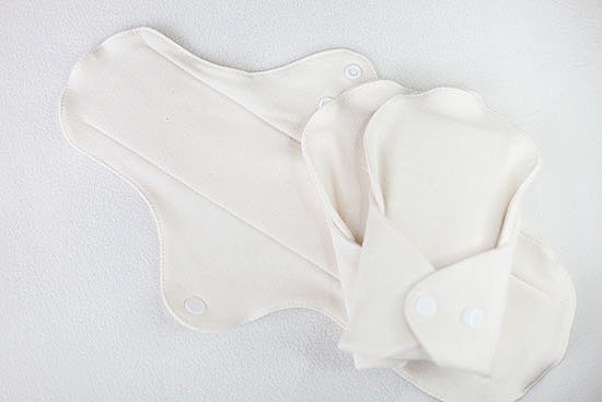 有機棉-無防水層-28cm布衛生巾3件組