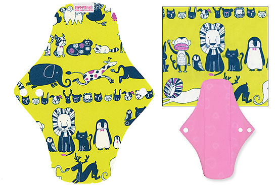 甜蜜接觸SweetTouch-甜蜜綿布衛生巾24cm日用標準