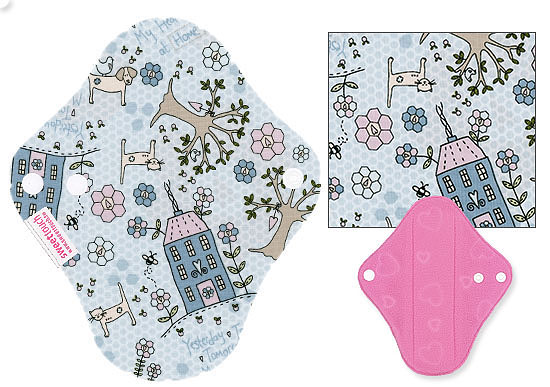 甜蜜接觸SweetTouch-甜蜜綿布衛生巾19cm量少