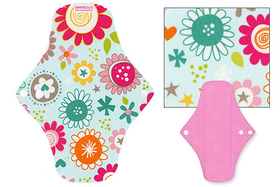 甜蜜接觸SweetTouch-甜蜜綿布衛生巾24cm日用標準