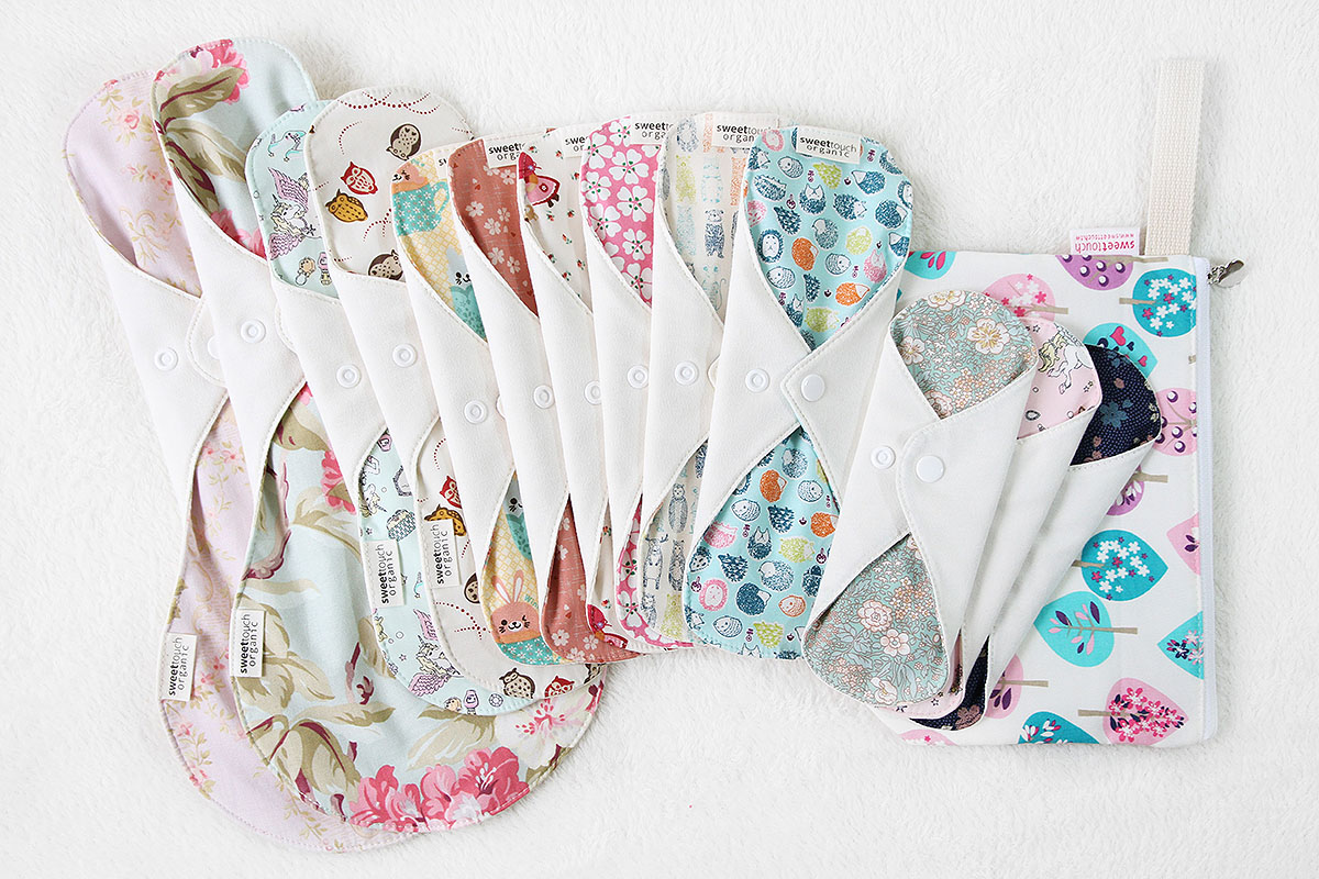 甜蜜接觸SweetTouch-有機棉一次生理期組合W02