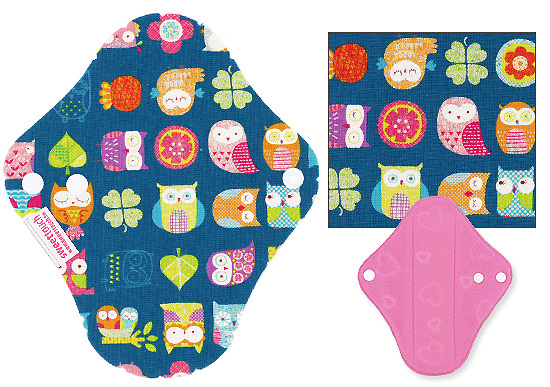 甜蜜接觸SweetTouch-甜蜜綿布衛生巾19cm量少