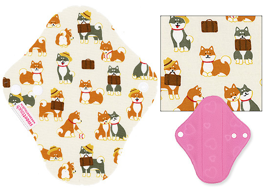 甜蜜接觸SweetTouch-甜蜜綿布衛生巾19cm量少