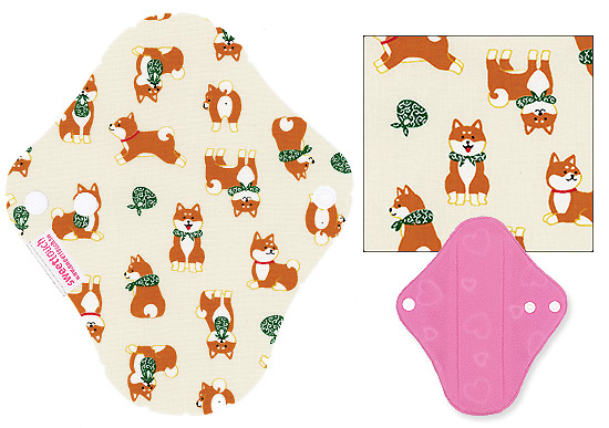 甜蜜接觸SweetTouch-甜蜜綿布衛生巾19cm量少