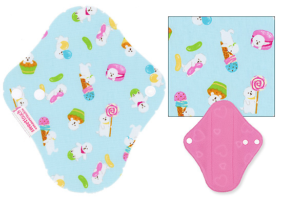 甜蜜接觸SweetTouch-甜蜜綿布衛生巾19cm量少