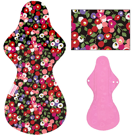 甜蜜接觸SweetTouch-甜蜜綿布衛生巾42cm夜用加大尾翼