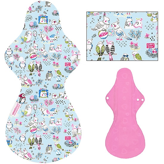 甜蜜接觸SweetTouch-甜蜜綿布衛生巾42cm夜用加大尾翼