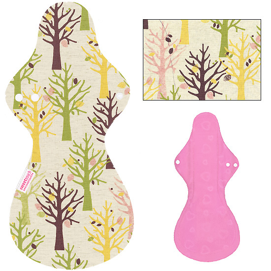 甜蜜接觸SweetTouch-甜蜜綿布衛生巾42cm夜用加大尾翼