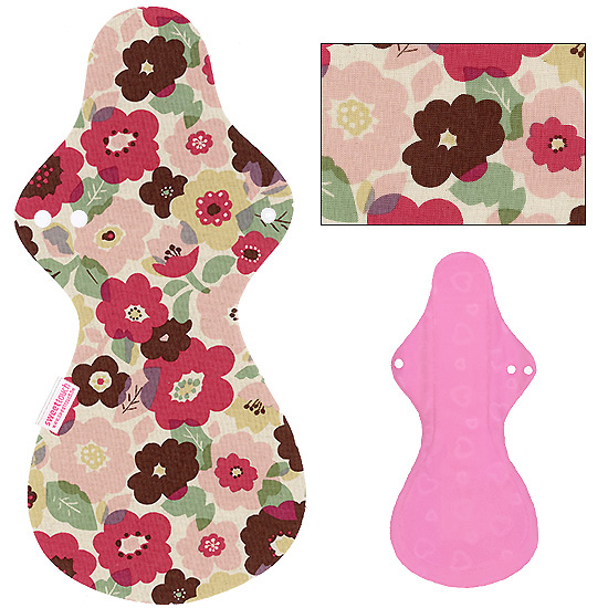 甜蜜接觸SweetTouch-甜蜜綿布衛生巾42cm夜用加大尾翼