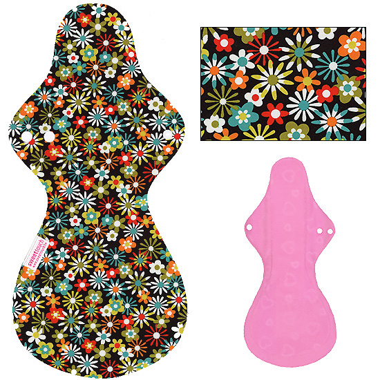 甜蜜接觸SweetTouch-甜蜜綿布衛生巾42cm夜用加大尾翼