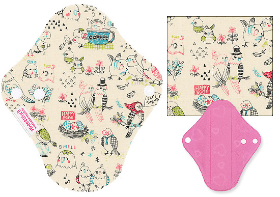 甜蜜接觸SweetTouch-甜蜜綿布衛生巾19cm量少