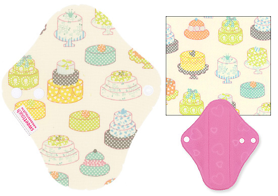 甜蜜接觸SweetTouch-甜蜜綿布衛生巾19cm量少