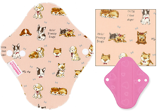 甜蜜接觸SweetTouch-甜蜜綿布衛生巾19cm量少