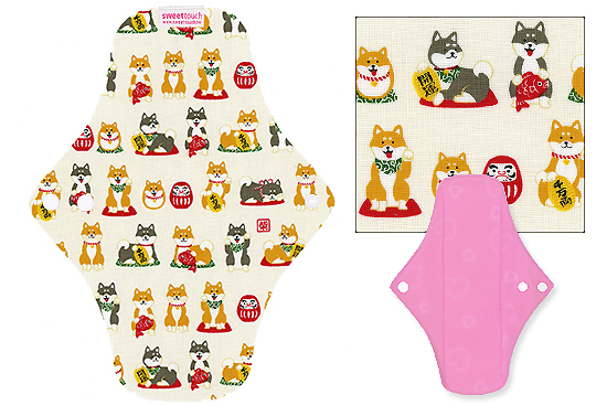 甜蜜接觸SweetTouch-甜蜜綿布衛生巾24cm日用標準