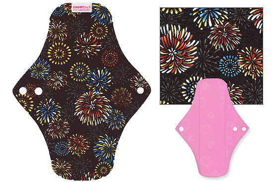 甜蜜接觸SweetTouch-甜蜜綿布衛生巾24cm日用標準