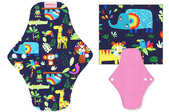 甜蜜接觸SweetTouch-甜蜜綿布衛生巾24cm日用標準