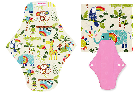 甜蜜接觸SweetTouch-甜蜜綿布衛生巾24cm日用標準