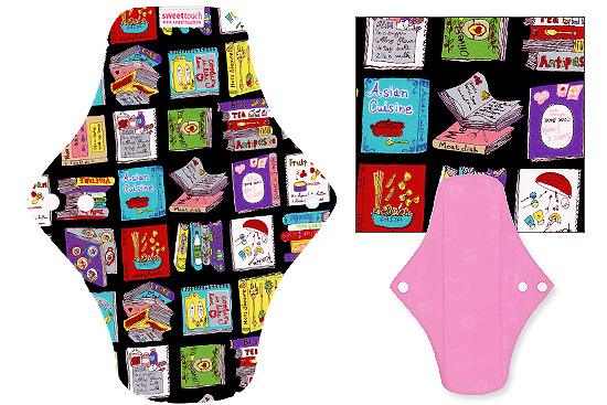 甜蜜接觸SweetTouch-甜蜜綿布衛生巾24cm日用標準