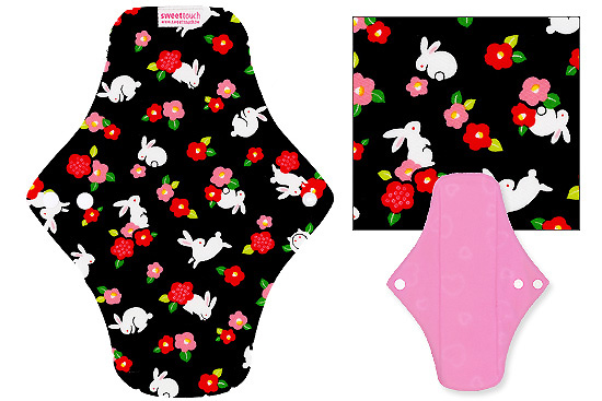 甜蜜接觸SweetTouch-甜蜜綿布衛生巾24cm日用標準