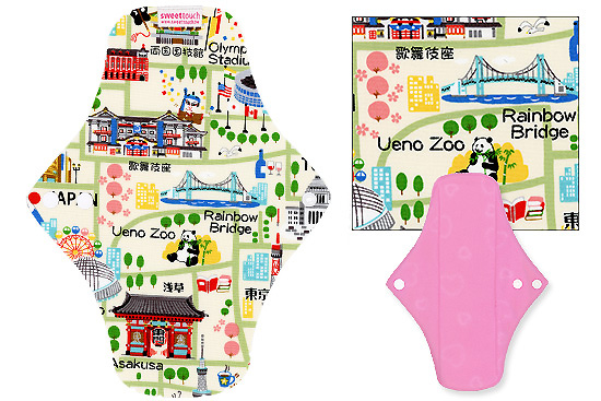 甜蜜接觸SweetTouch-甜蜜綿布衛生巾24cm日用標準