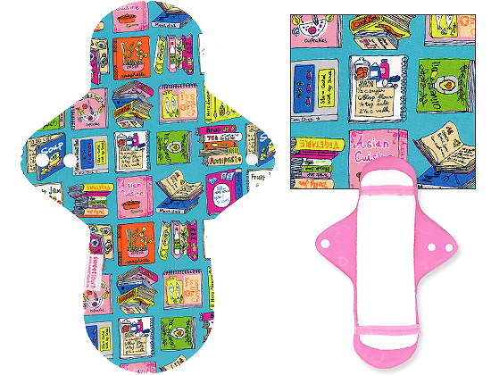 甜蜜接觸SweetTouch-分離型日用布衛生巾28cm外襯+三層口袋吸水墊套組+送標準額外吸水墊1片