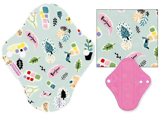 甜蜜接觸SweetTouch-甜蜜綿布衛生巾19cm量少