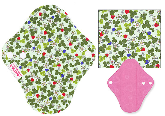 甜蜜接觸SweetTouch-甜蜜綿布衛生巾19cm量少