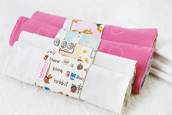 甜蜜接觸SweetTouch-摺疊型布護墊.衛生巾體驗組