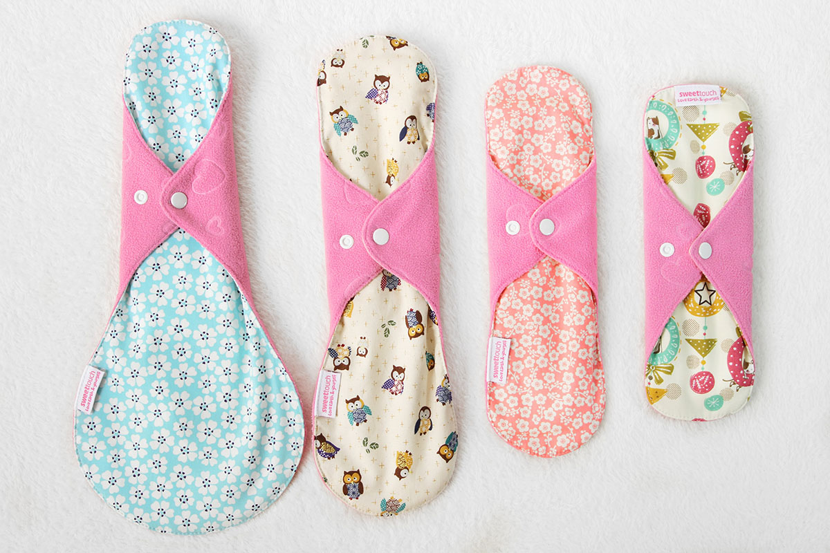 甜蜜接觸SweetTouch-甜蜜綿布衛生巾全系列體驗組